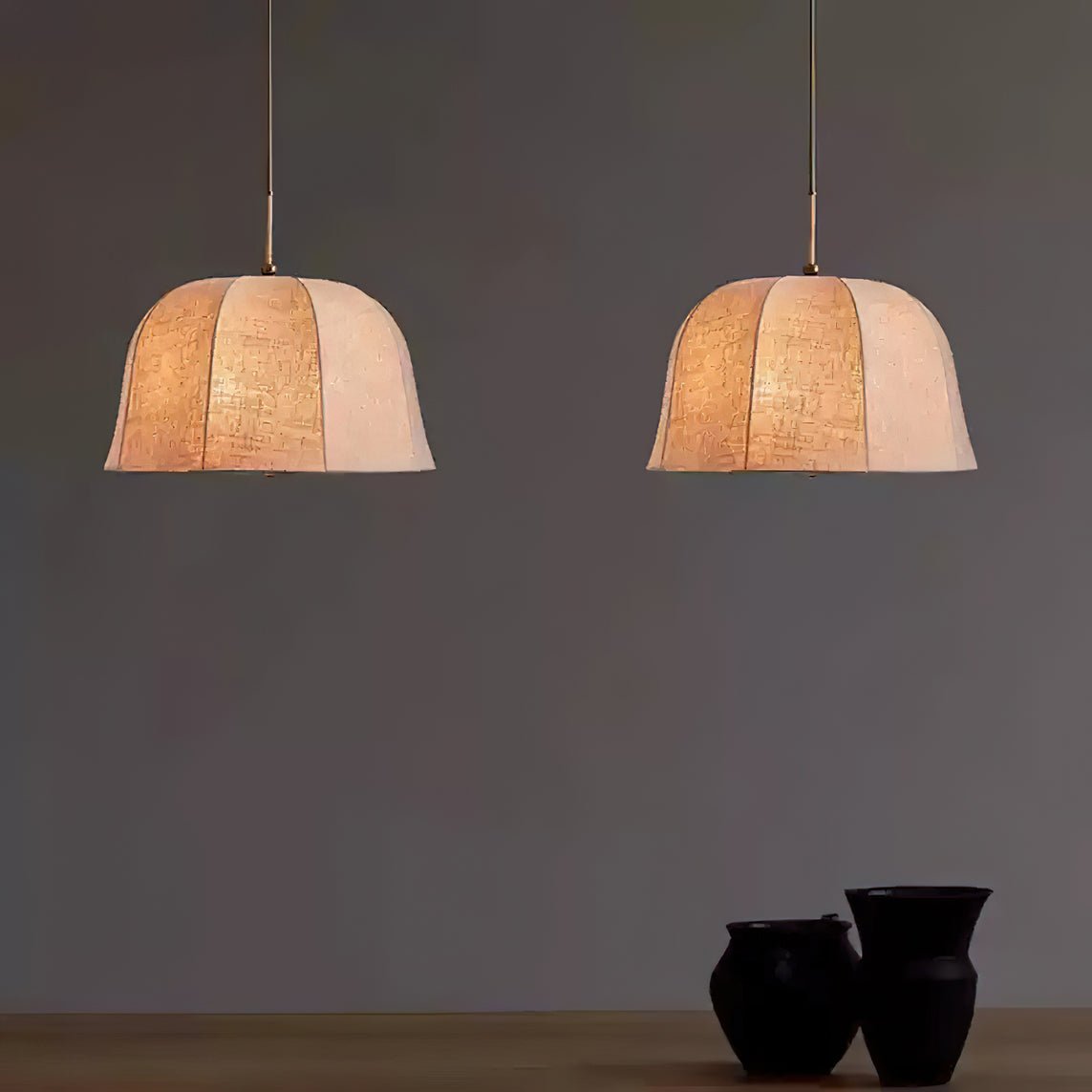 Sienna Linen Pendant Lamp - Lamp Outdoor