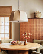 Sienna Linen Pendant Lamp - Lamp Outdoor