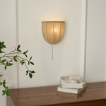 Sienna Linen Wall Sconce - Lamp Outdoor
