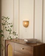 Sienna Linen Wall Sconce - Lamp Outdoor