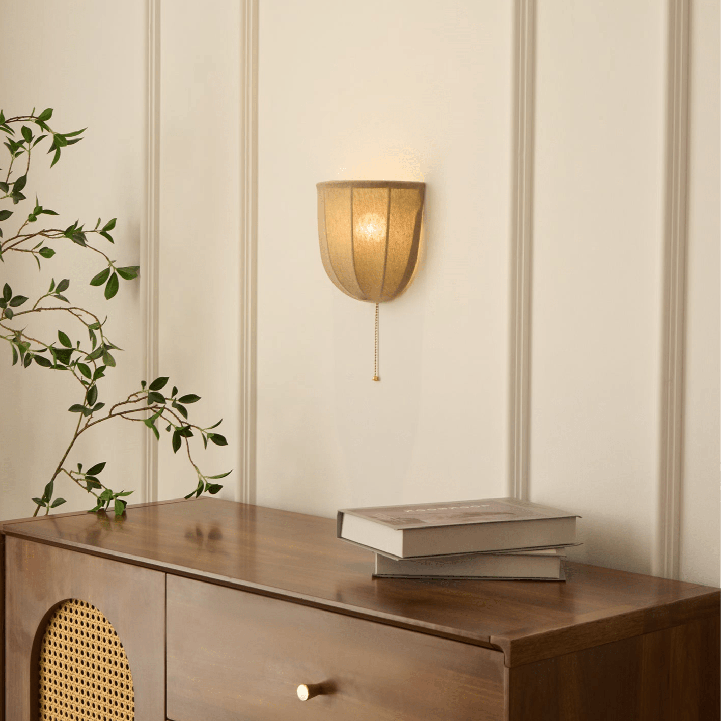 Sienna Linen Wall Sconce - Lamp Outdoor