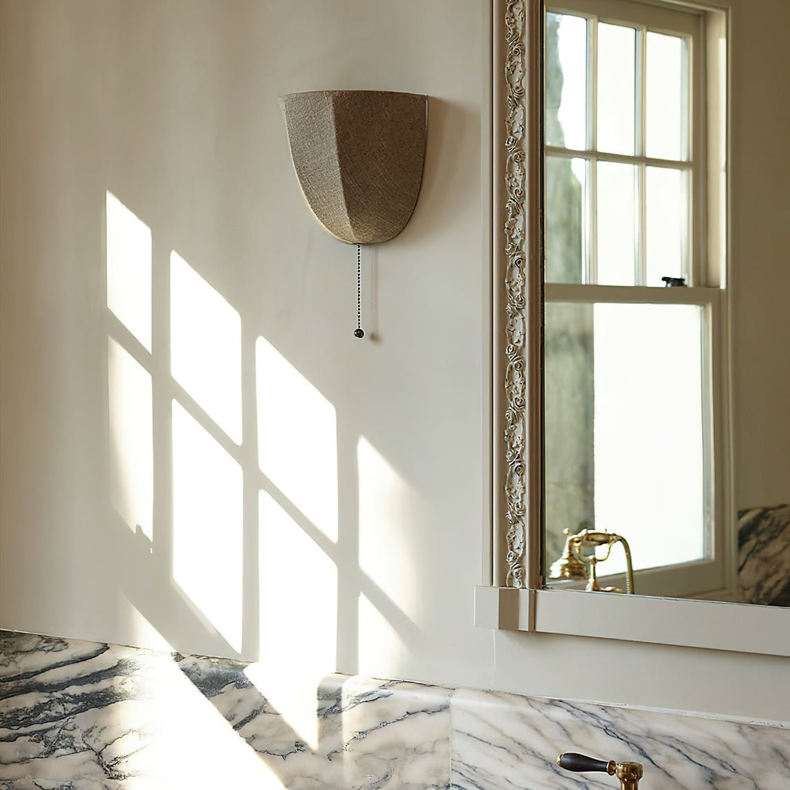Sienna Linen Wall Sconce - Lamp Outdoor