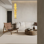 Elraeor Layered Mulberry Silk Pendant Light - Lamp Outdoor