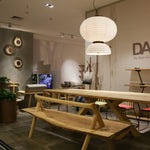 Modern Silk Pendant Light - Lamp Outdoor