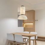 Modern Silk Pendant Light - Lamp Outdoor