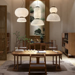 Modern Silk Pendant Light - Lamp Outdoor