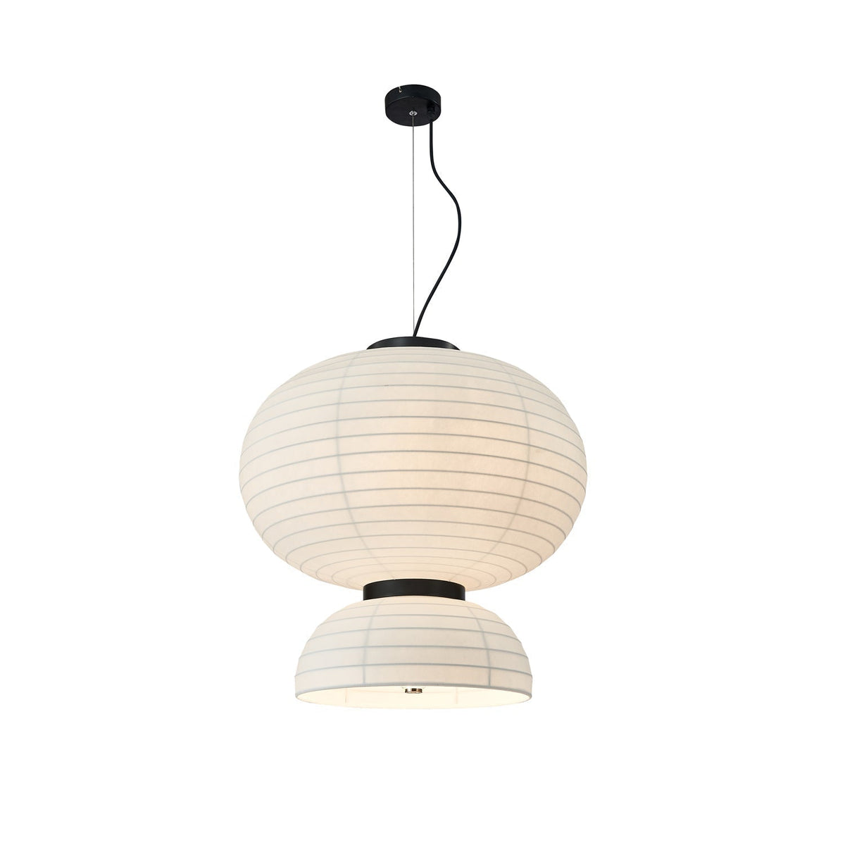 Modern Silk Pendant Light - Lamp Outdoor