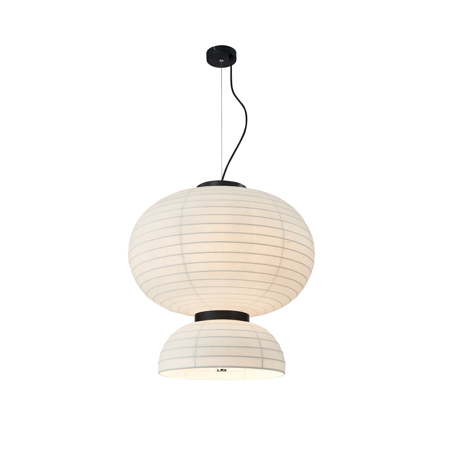 Modern Silk Pendant Light - Lamp Outdoor