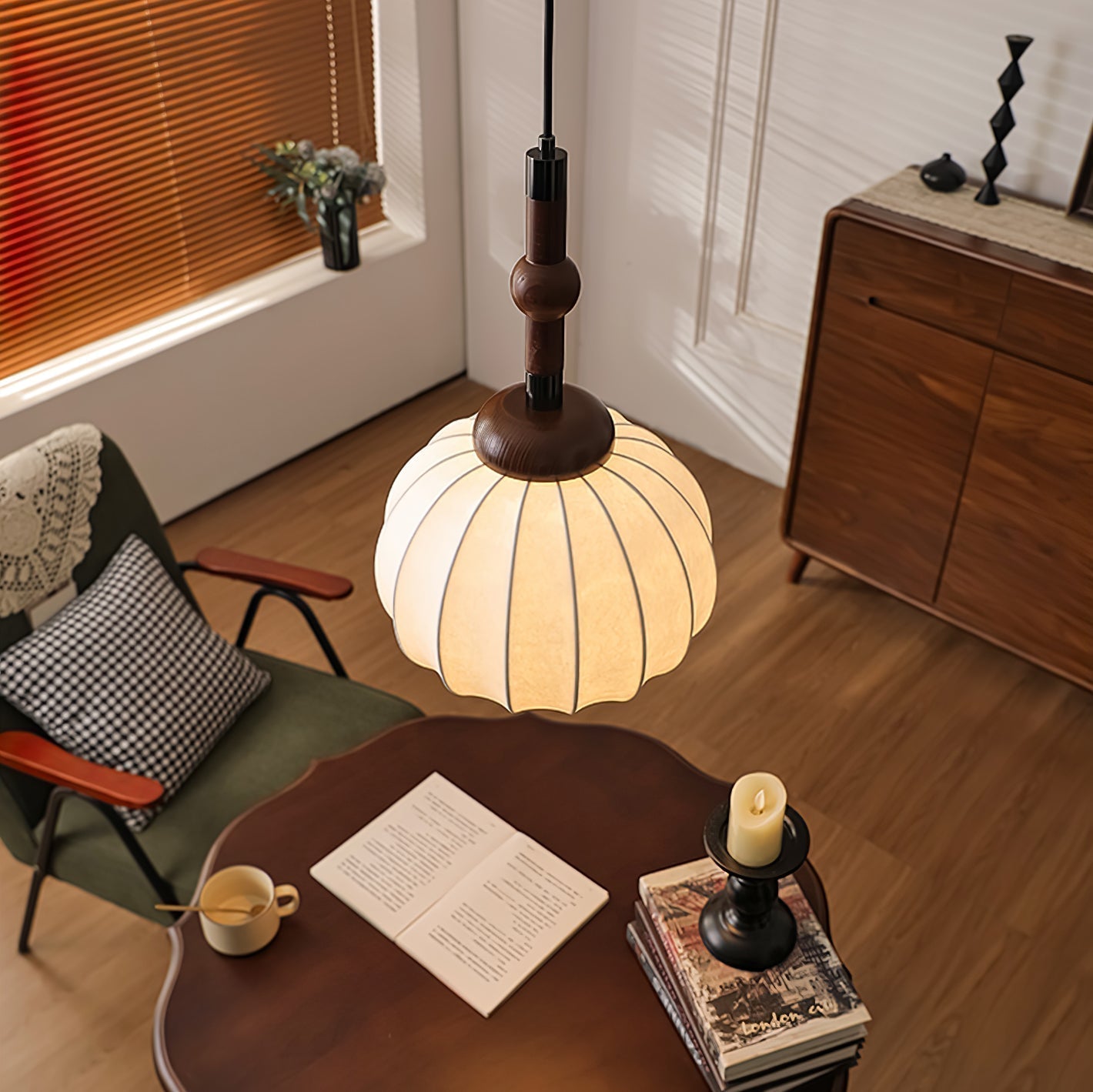 Silk Globe Pendant Lamp - Lamp Outdoor