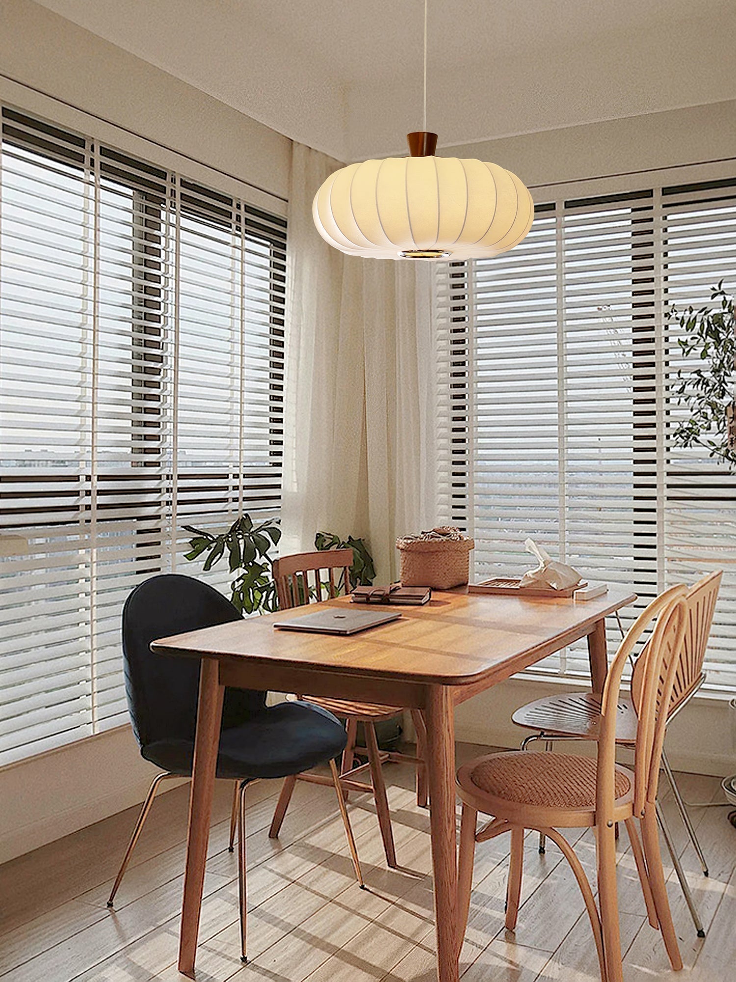 Silk Lantern Pendant Light - Lamp Outdoor