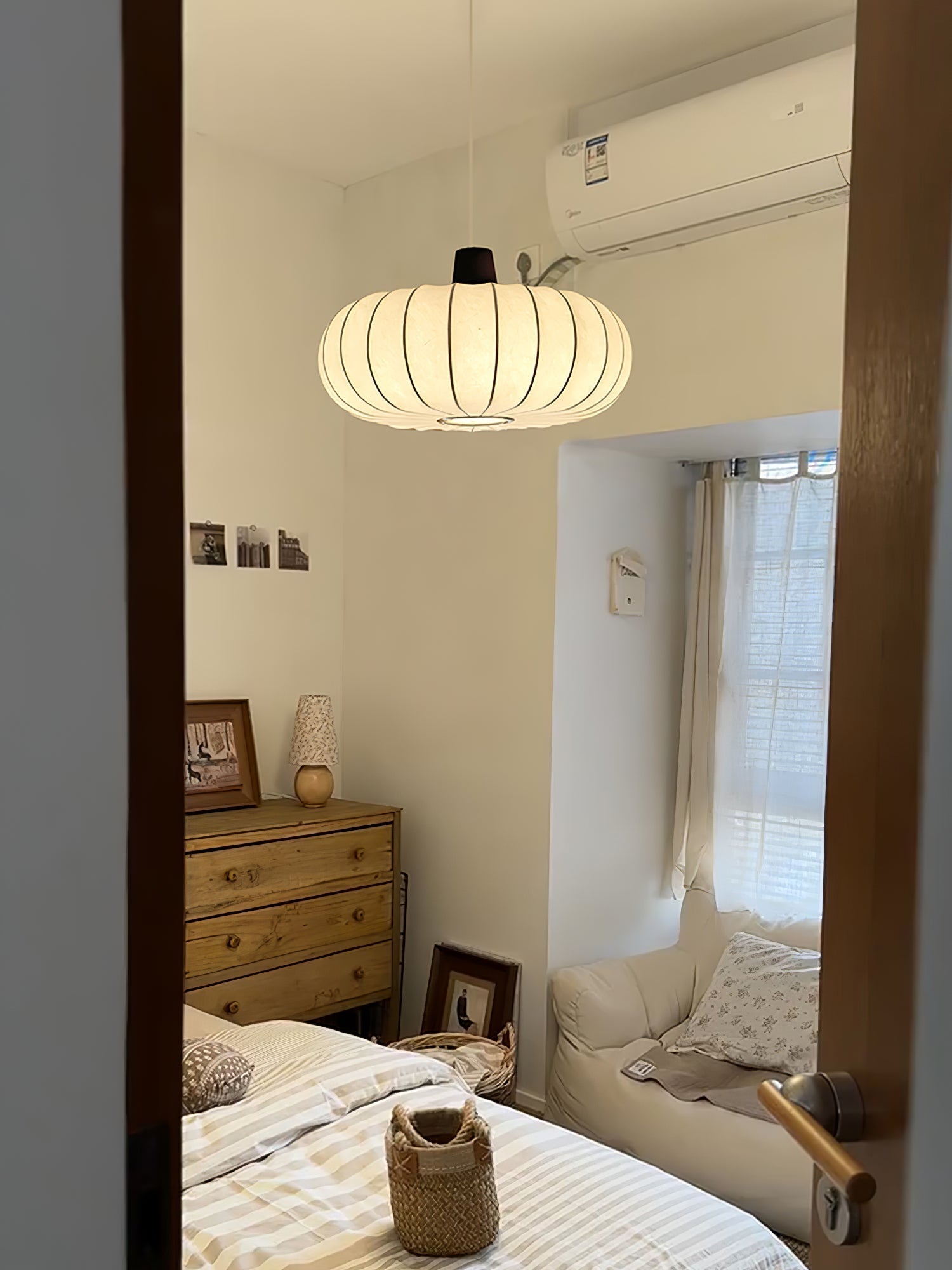 Silk Lantern Pendant Light - Lamp Outdoor