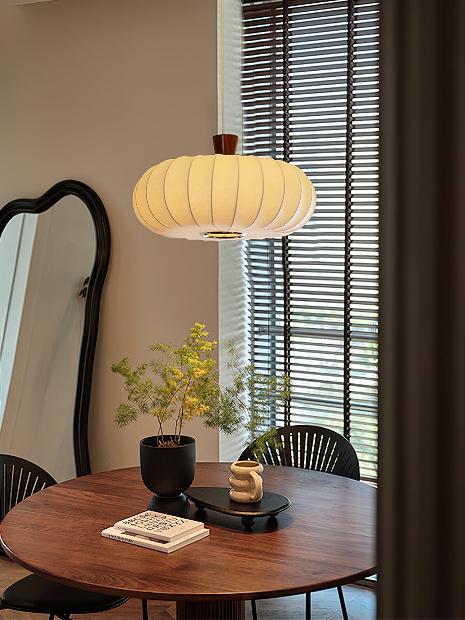 Silk Lantern Pendant Light - Lamp Outdoor