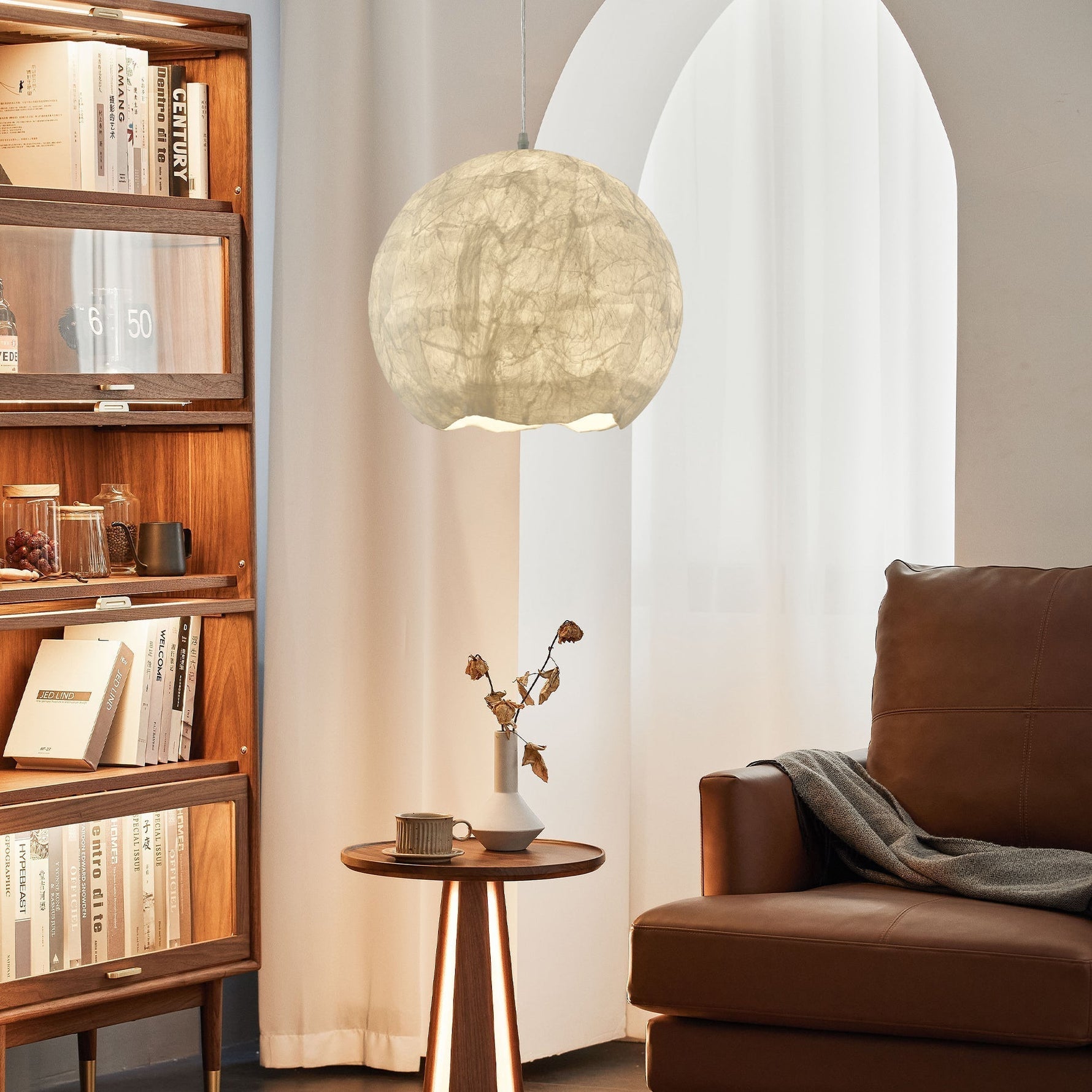 Nest Organic Silk Pendant Lamp - Lamp Outdoor