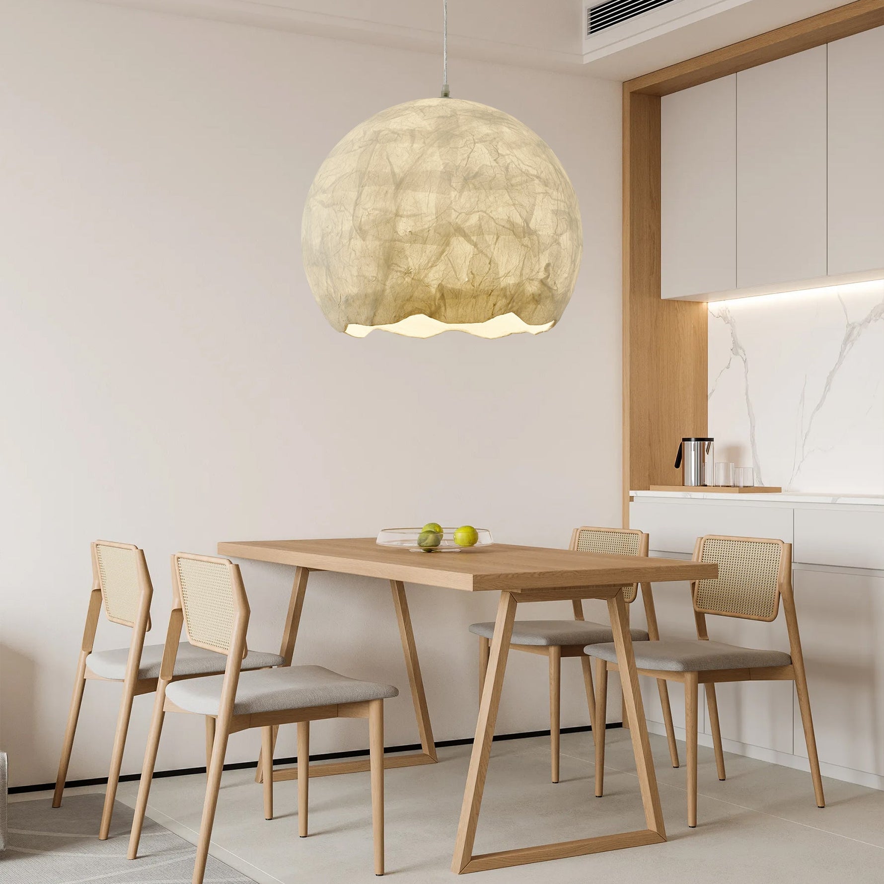 Nest Organic Silk Pendant Lamp - Lamp Outdoor