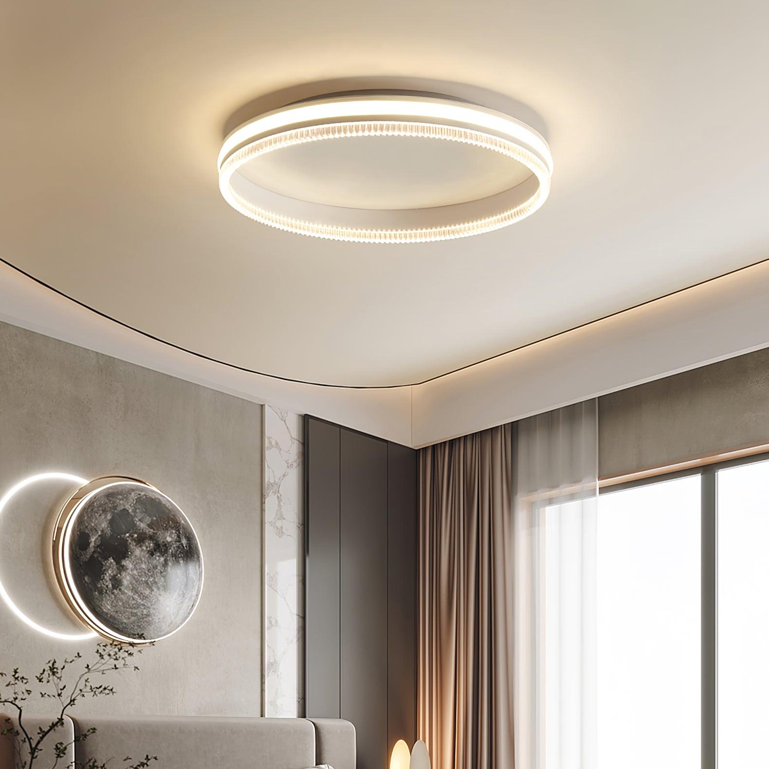 Eclipse Modern Acrylic Ceiling Light - Lamp Outdoor
