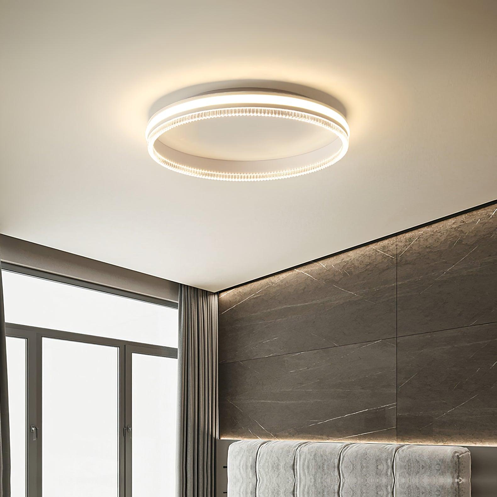 Eclipse Modern Acrylic Ceiling Light - Lamp Outdoor