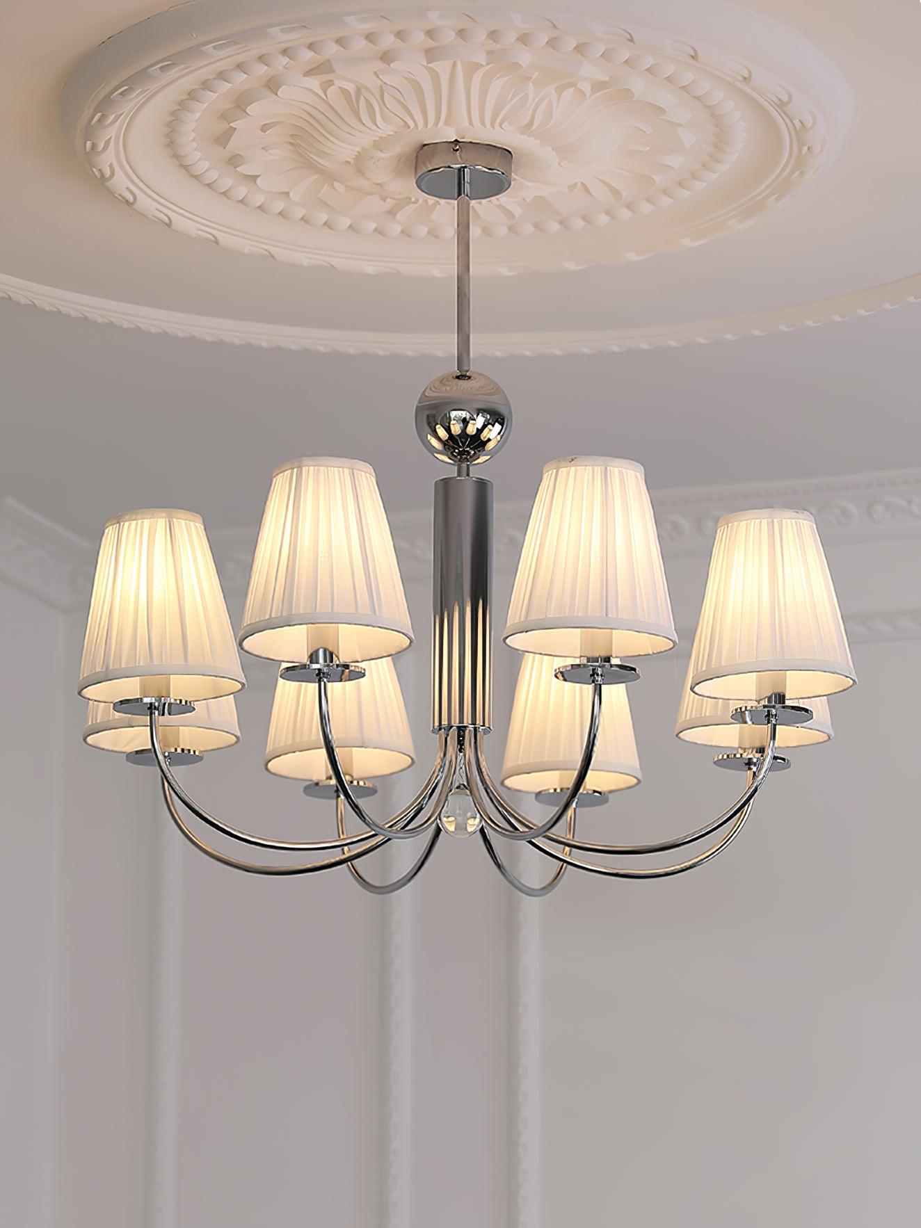 Simplicity Chrome Chandelier - Lamp Outdoor