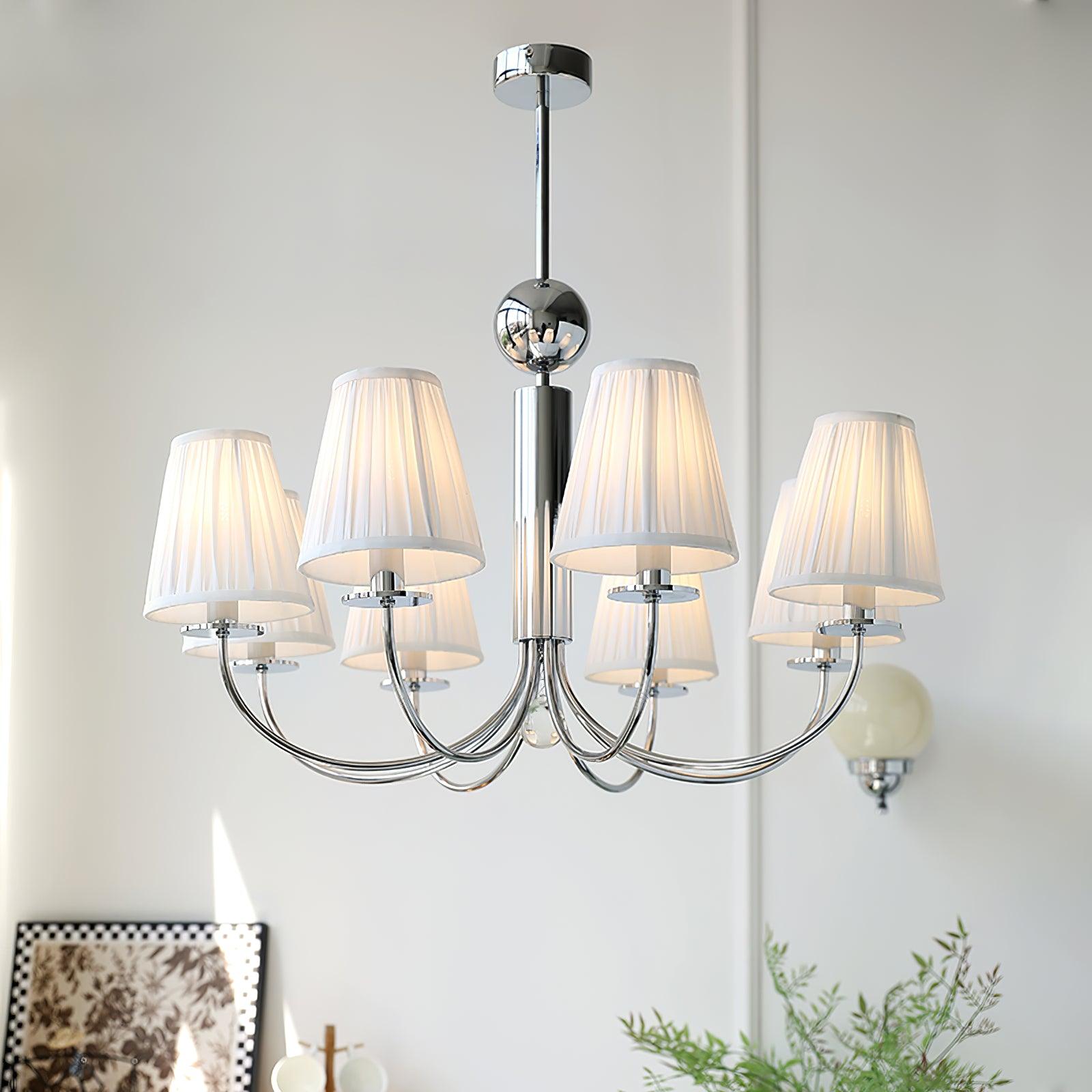 Simplicity Chrome Chandelier - Lamp Outdoor