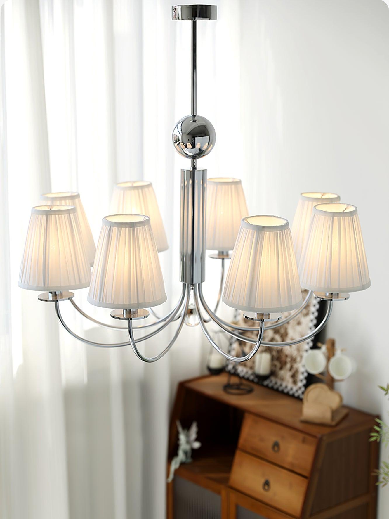 Simplicity Chrome Chandelier - Lamp Outdoor