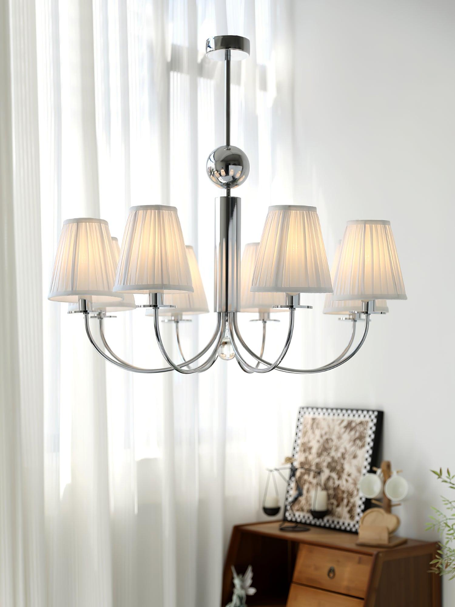 Simplicity Chrome Chandelier - Lamp Outdoor