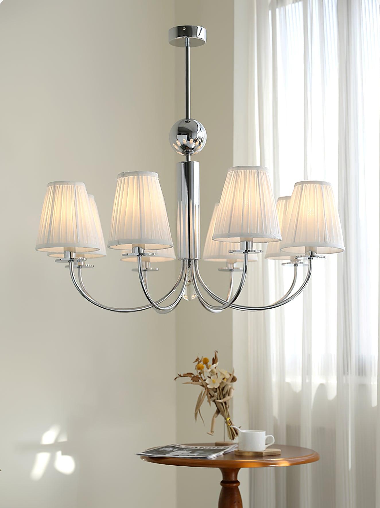 Simplicity Chrome Chandelier - Lamp Outdoor