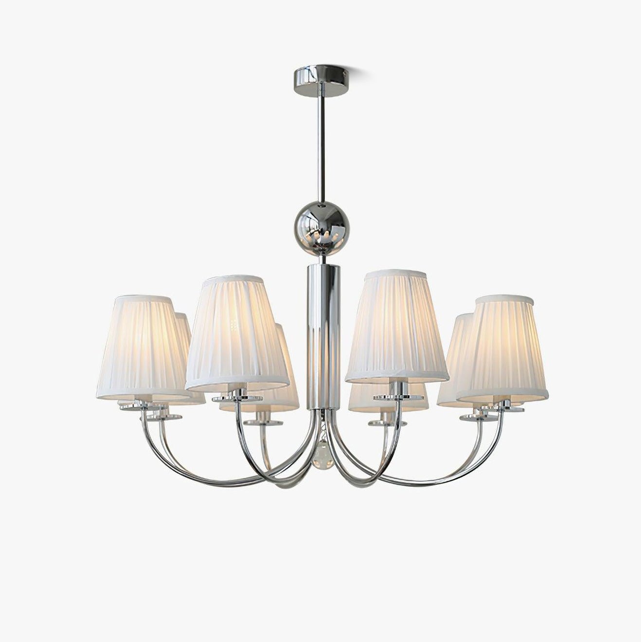 Simplicity Chrome Chandelier - Lamp Outdoor