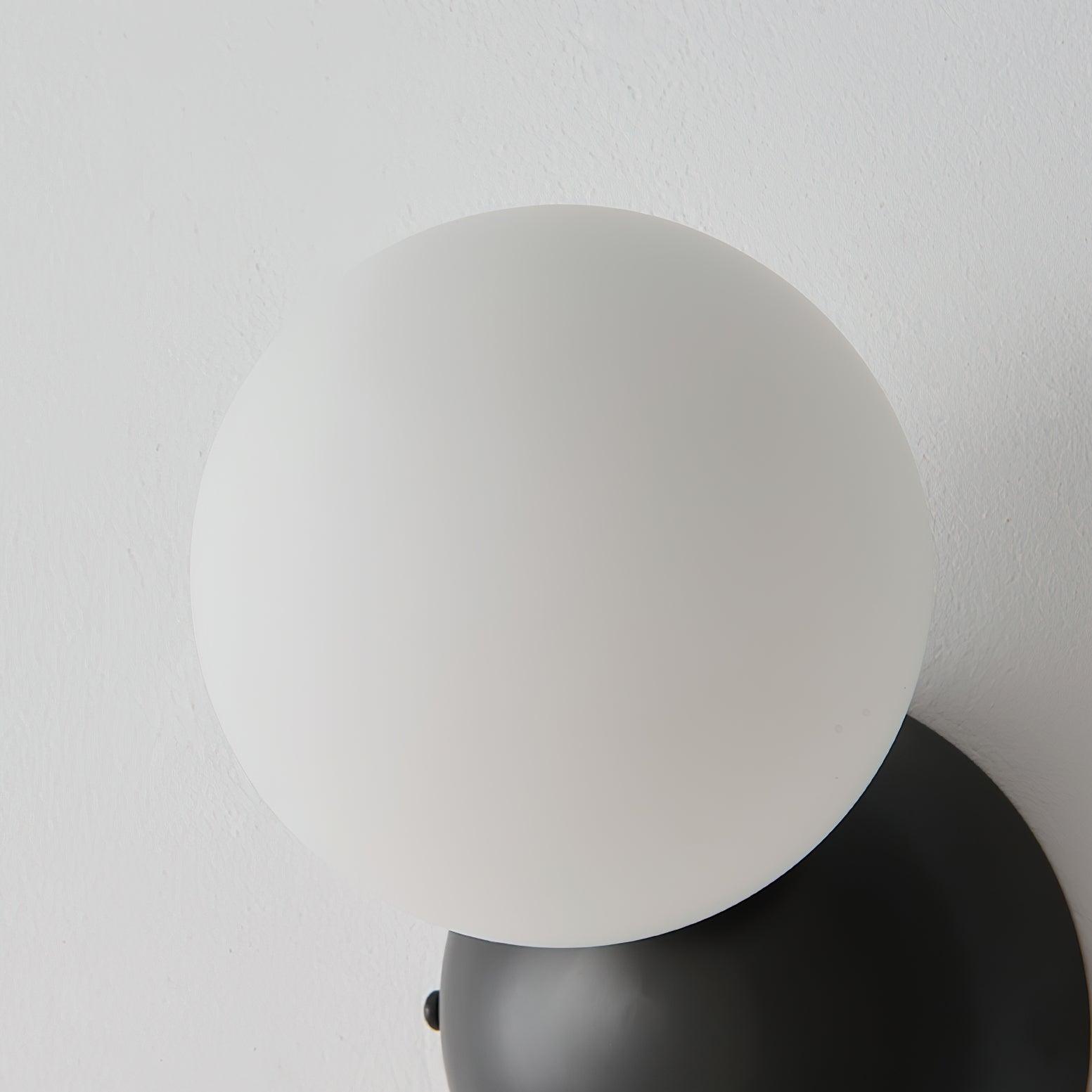 Lysola Sphere Glass Brass Wall Light - Lamp Outdoor