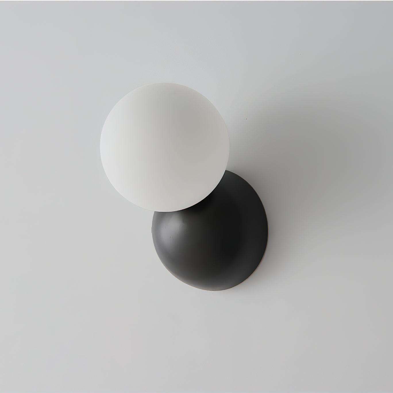 Lysola Sphere Glass Brass Wall Light - Lamp Outdoor