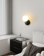 Lysola Sphere Glass Brass Wall Light - Lamp Outdoor