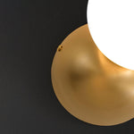 Lysola Sphere Glass Brass Wall Light - Lamp Outdoor