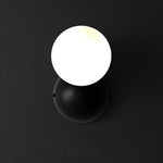 Lysola Sphere Glass Brass Wall Light - Lamp Outdoor