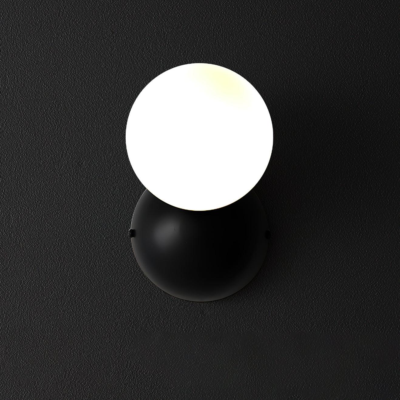 Lysola Sphere Glass Brass Wall Light - Lamp Outdoor