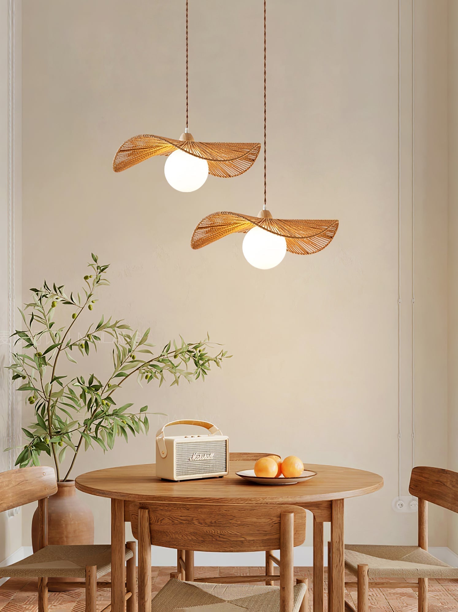 Sirocco Woven Pendant Lamp - Lamp Outdoor