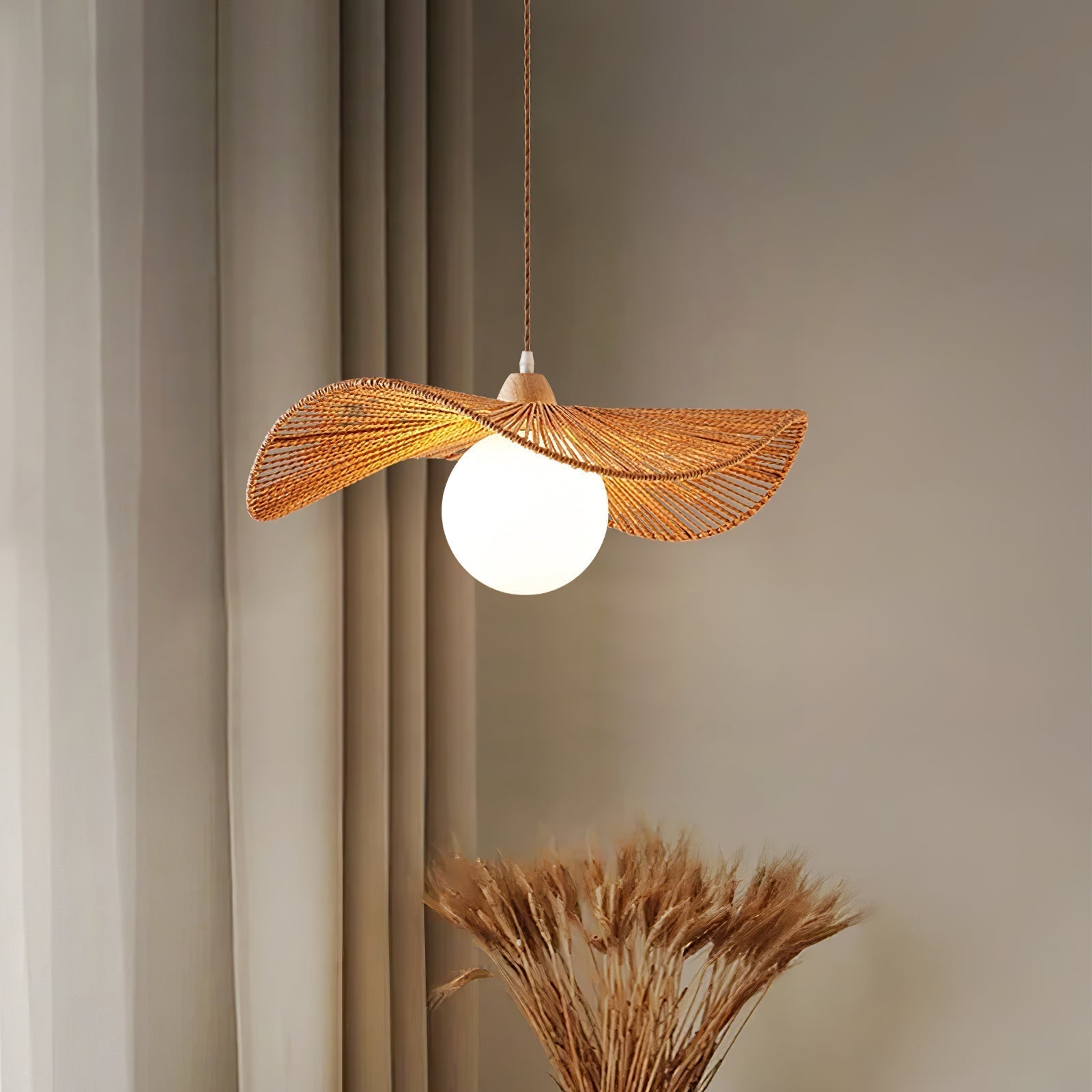 Sirocco Woven Pendant Lamp - Lamp Outdoor