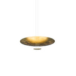 Zathaara Layered Gold Foil Pendant Light - Lamp Outdoor