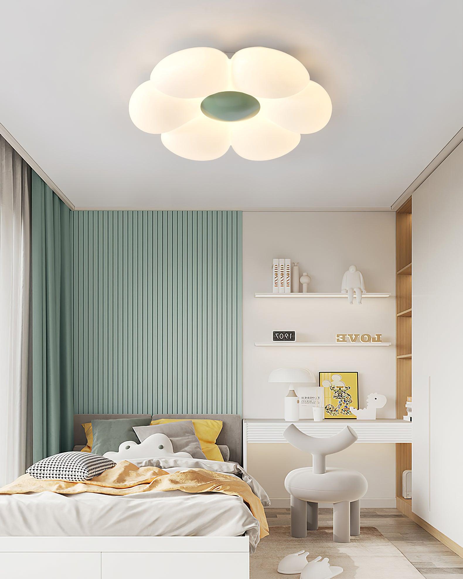 Six-leaf Flower Kids Room Ceiling Lamp - Lamp Outdoor