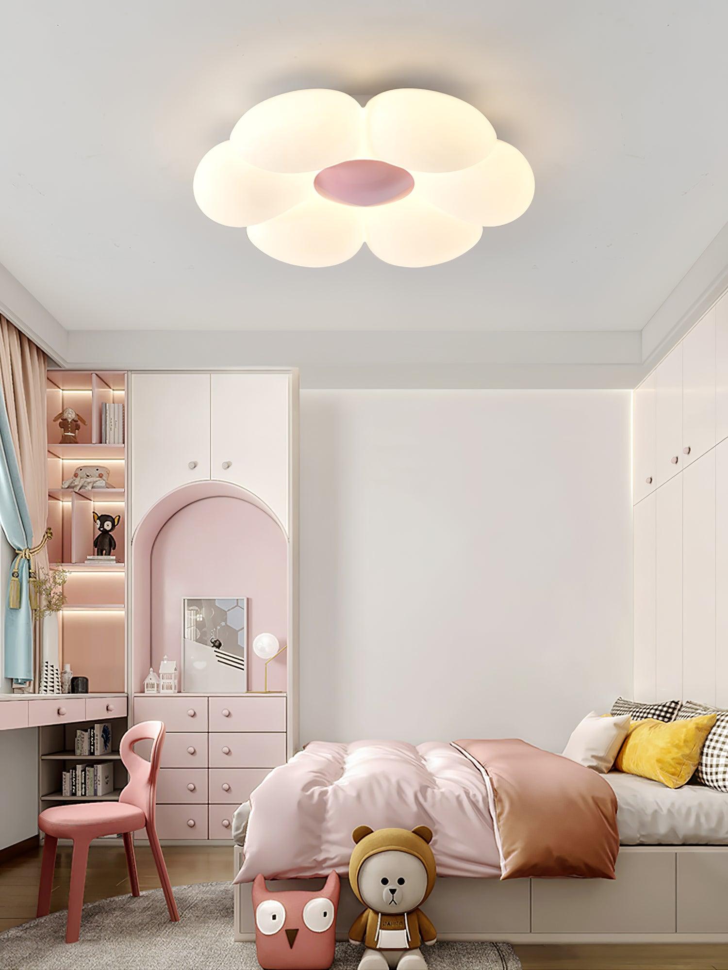 Six-leaf Flower Kids Room Ceiling Lamp - Lamp Outdoor