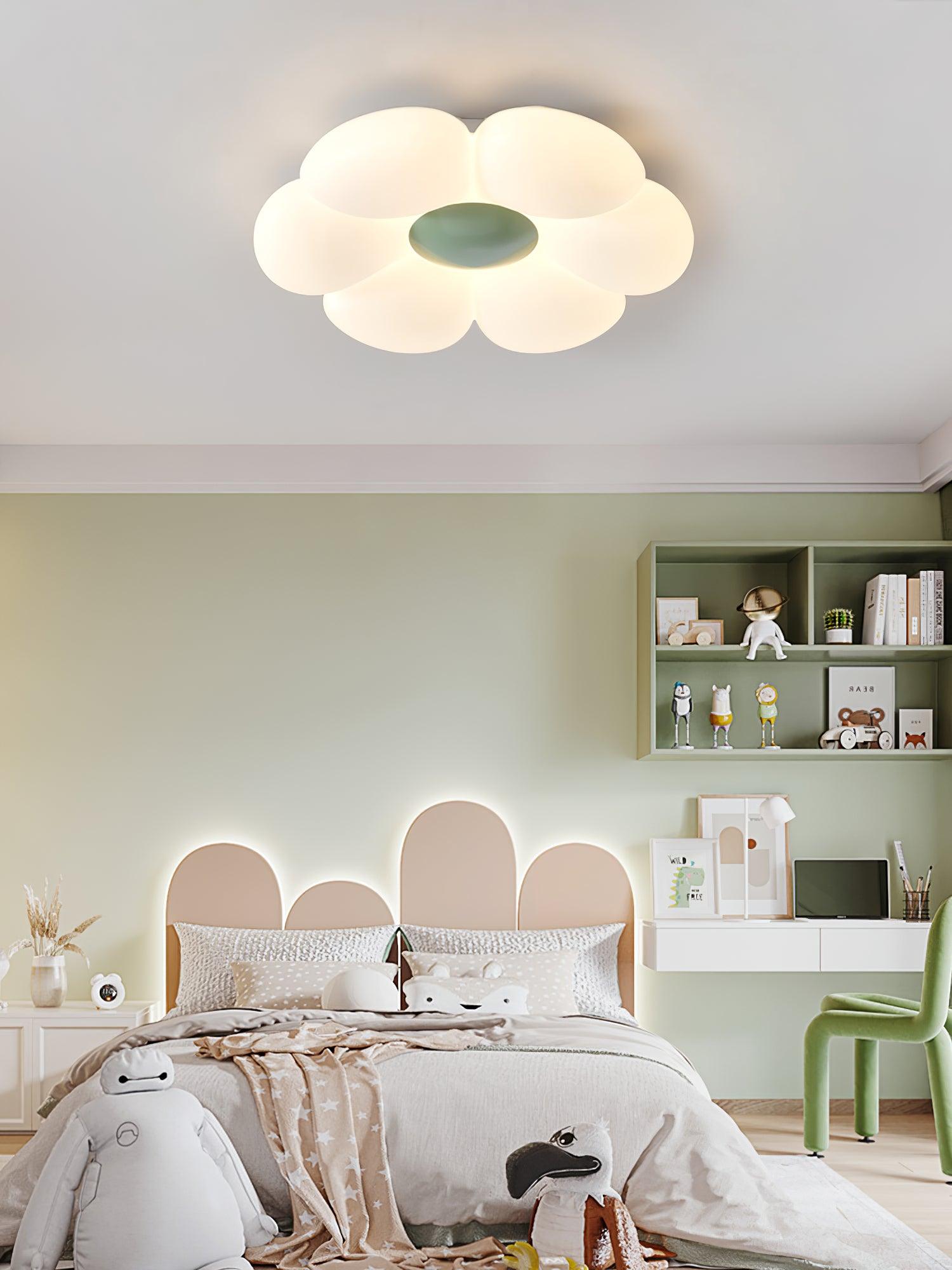 Six-leaf Flower Kids Room Ceiling Lamp - Lamp Outdoor