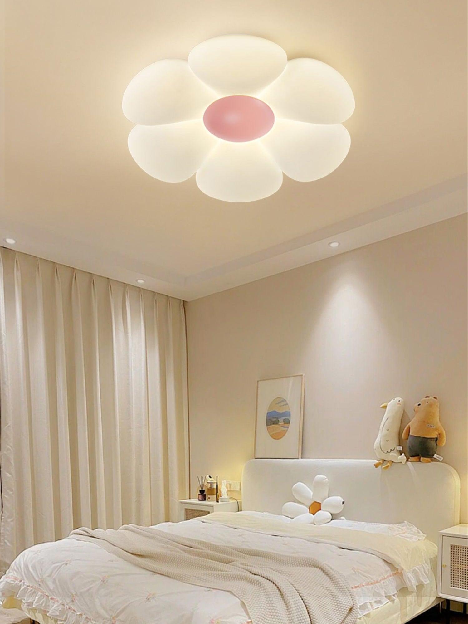 Six-leaf Flower Kids Room Ceiling Lamp - Lamp Outdoor