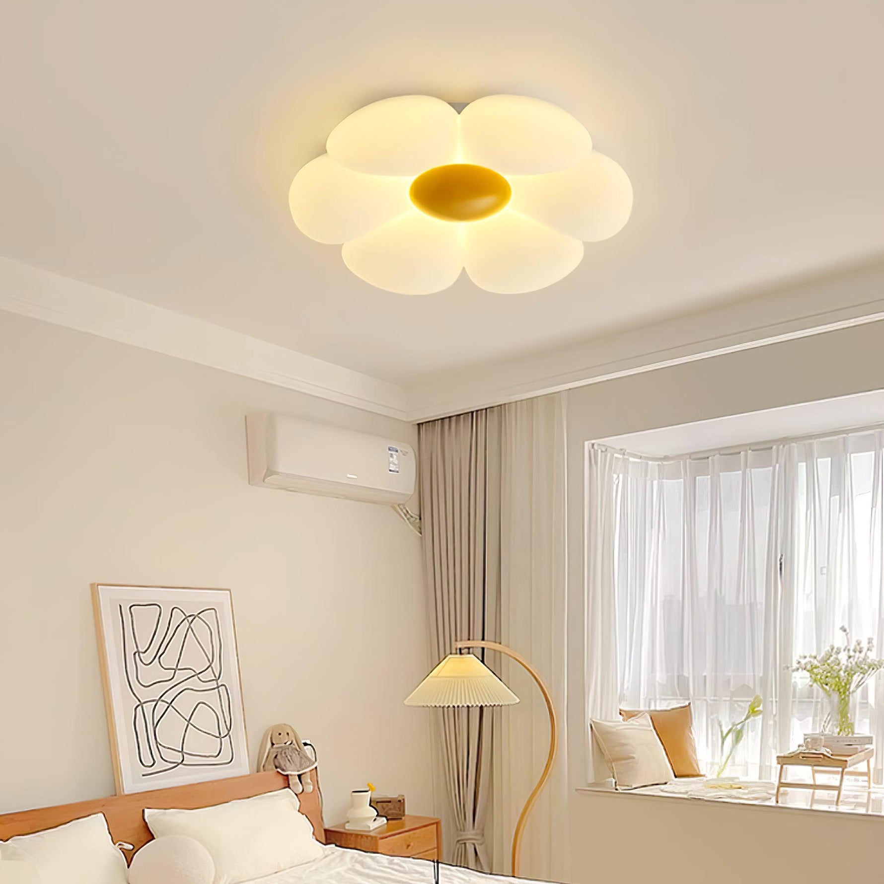 Six-leaf Flower Kids Room Ceiling Lamp - Lamp Outdoor