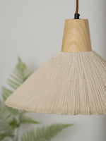 Concrete Pleated Pendant Lamp - Lamp Outdoor