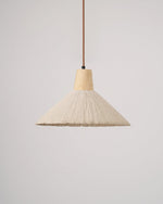 Concrete Pleated Pendant Lamp - Lamp Outdoor