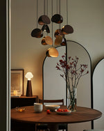 Elmiren Cluster Wood Pendant Light - Lamp Outdoor