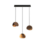 Elmiren Cluster Wood Pendant Light - Lamp Outdoor