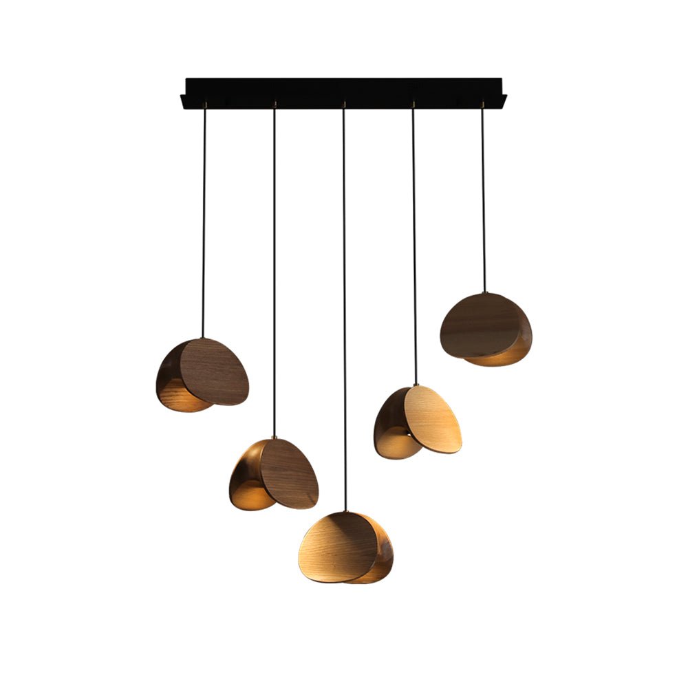 Elmiren Cluster Wood Pendant Light - Lamp Outdoor