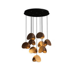 Elmiren Cluster Wood Pendant Light - Lamp Outdoor