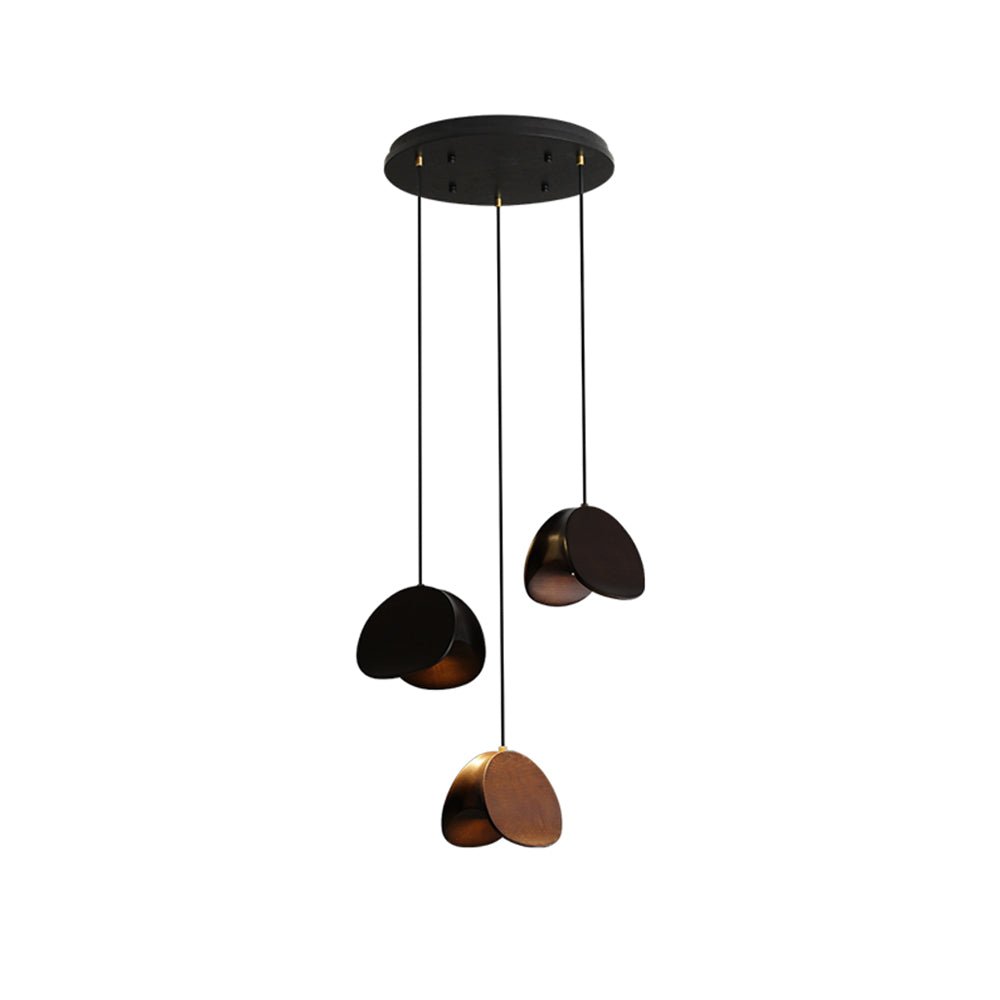 Elmiren Cluster Wood Pendant Light - Lamp Outdoor