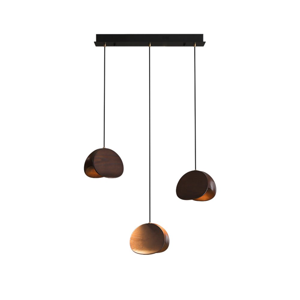 Elmiren Cluster Wood Pendant Light - Lamp Outdoor