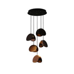 Elmiren Cluster Wood Pendant Light - Lamp Outdoor