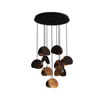 Elmiren Cluster Wood Pendant Light - Lamp Outdoor
